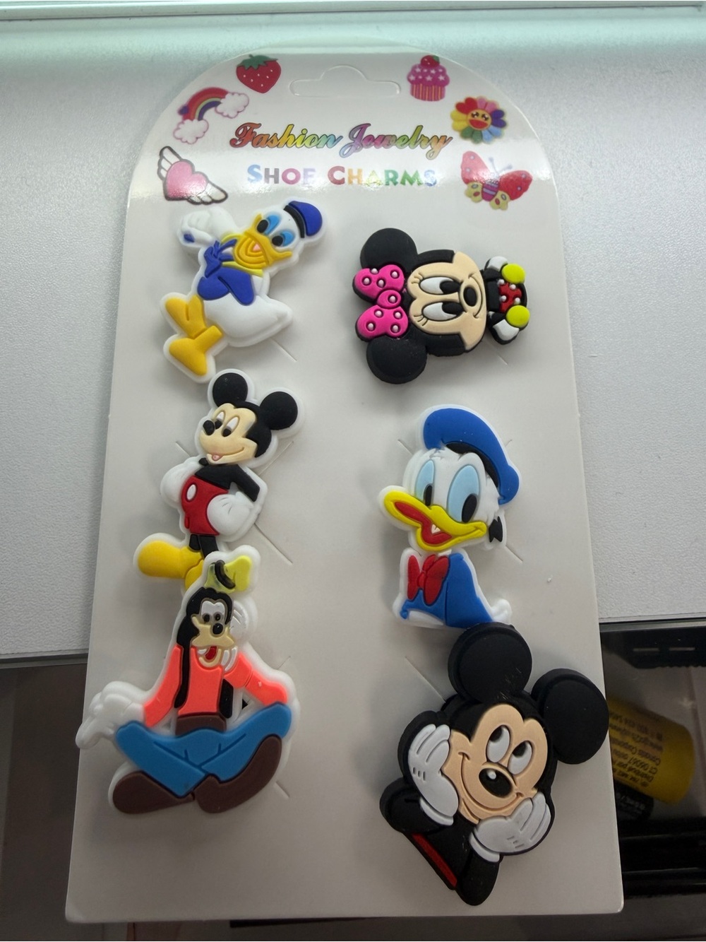 Kids Cartoon Character Shoe Charms - Multicolor